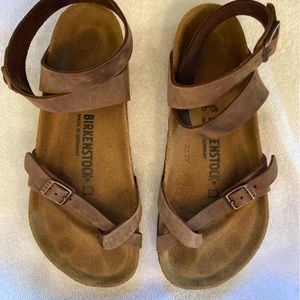 Birkenstock Yara oiled leather (size 39) - Habana